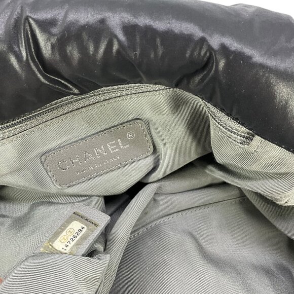 CHANEL Nylon Quilted Tweed Stitch Bubble Flap Bag - Picture 8 of 8